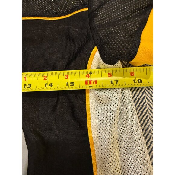 NFL Steelers Reversible Flag Football Jersey With BOOMER Name Black & White Mesh - Picture 10 of 13